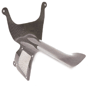 Ducati 748/916/996/998  Carbon Fibre Rear Shock Protector - SP version