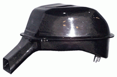 Yamaha YZF R1 2000/01 Carbon Fibre RAM Air Carbon Airbox - pressurised for more power and airflow - up to 10 bhp gain - Ray Stringer designed used by V&M